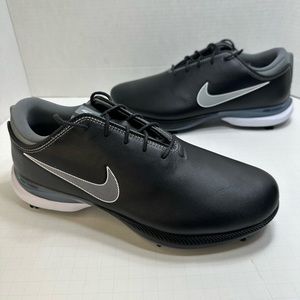 Brand New Men’s 9.5 Nike Air Zoom Victory Tour 2 Golf Spiked Cleats Shoes Black